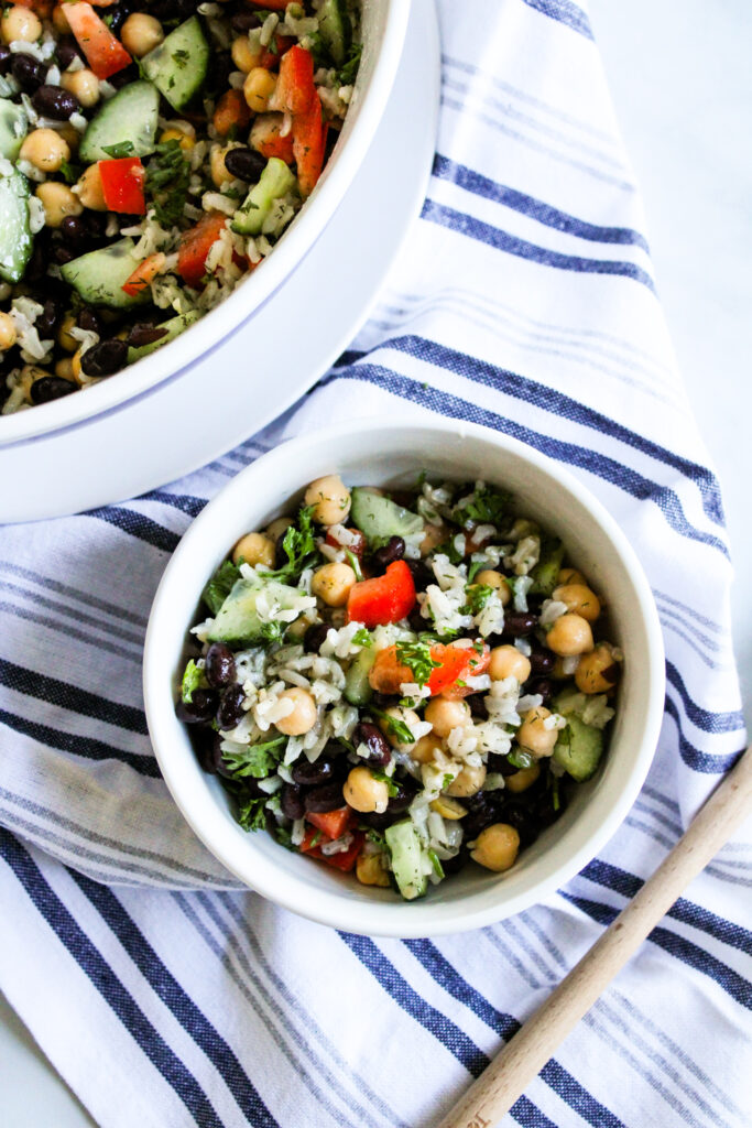 Herbed-Bean-and-Rice-Salad