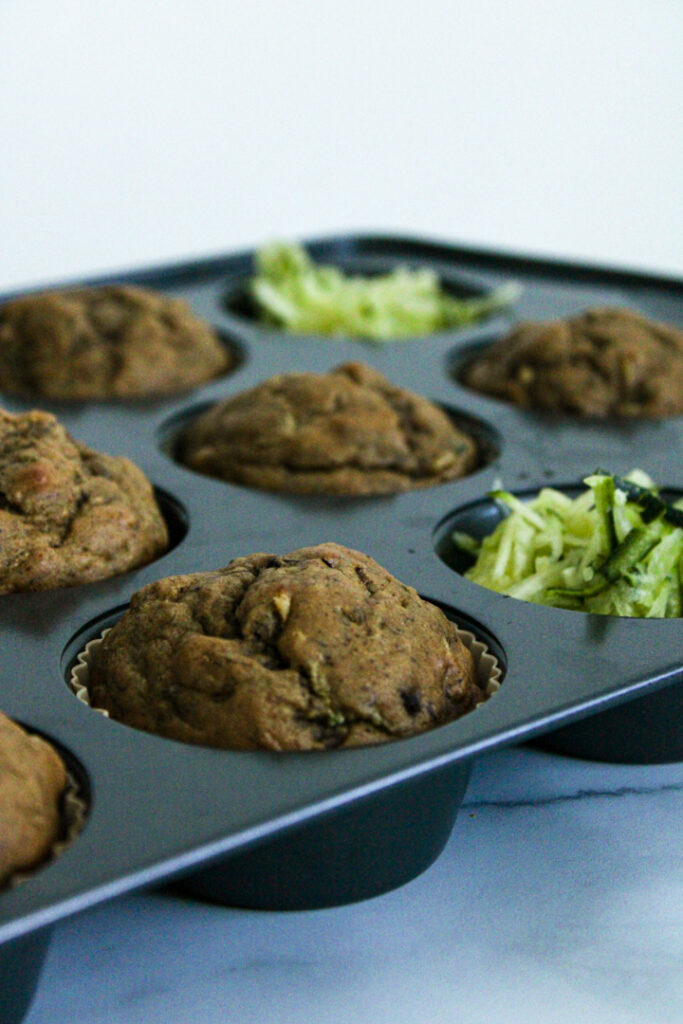 Chocolate Chip Zucchini Muffins